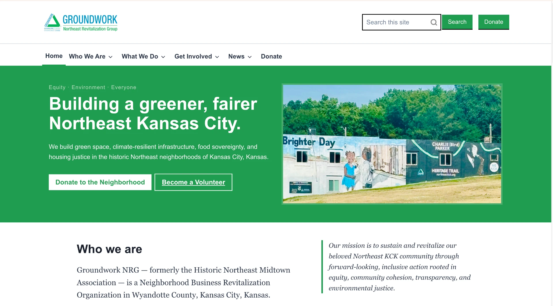 Homepage preview of northeastkck.org