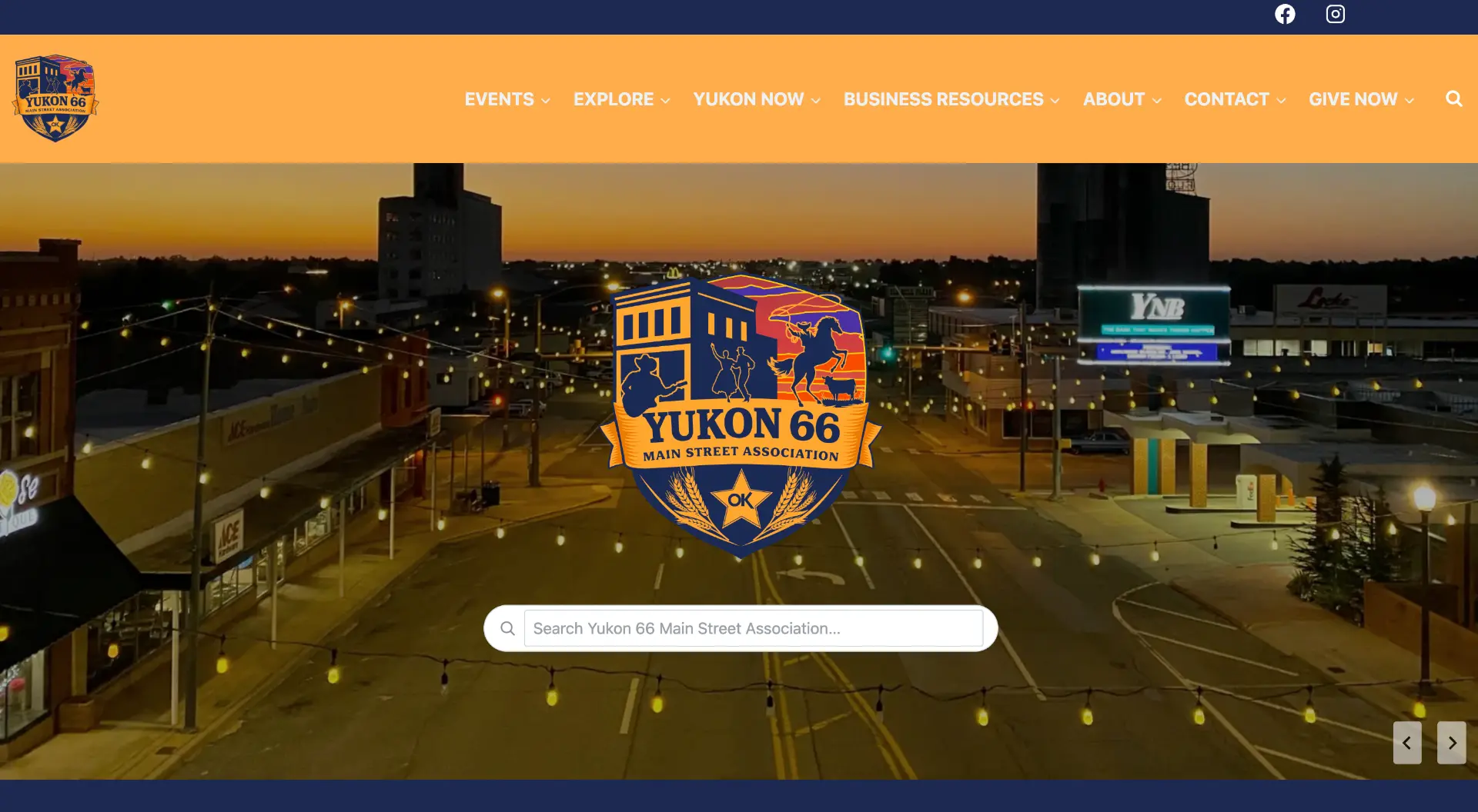 Homepage preview of yukon66mainstreet.com