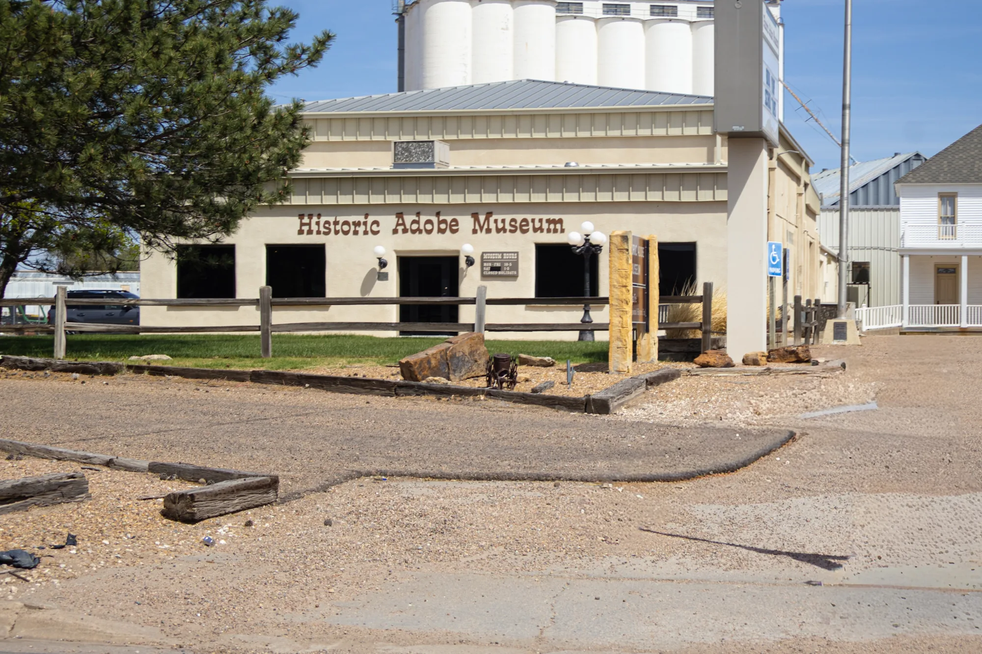 The Historic Adobe Museum in Ulysses, Kansas