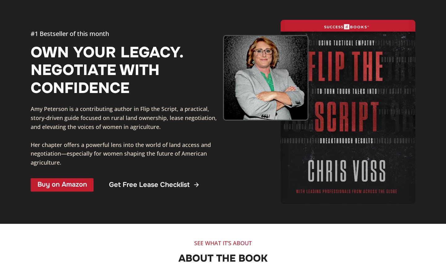 Flip the Script with Amy website built by Southwind Marketing